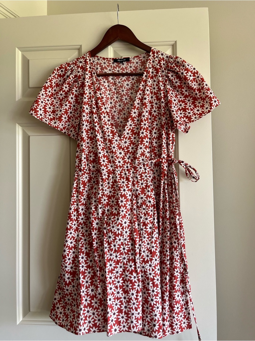 madewell wrap dress